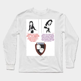 ANIMAL VS. DIZZY: Lap Dance Long Sleeve T-Shirt